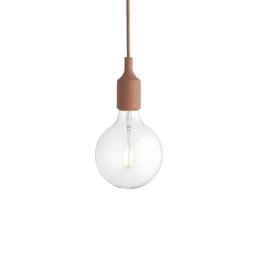 E 27 pendant lamp - terracotta - Muuto