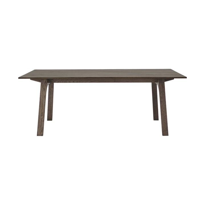 Earnest Extendable dining table 205x100 cm - Dark oiled oak - Muuto