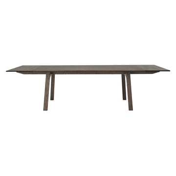 Earnest Extendable dining table 205x100 cm - Dark oiled oak - Muuto