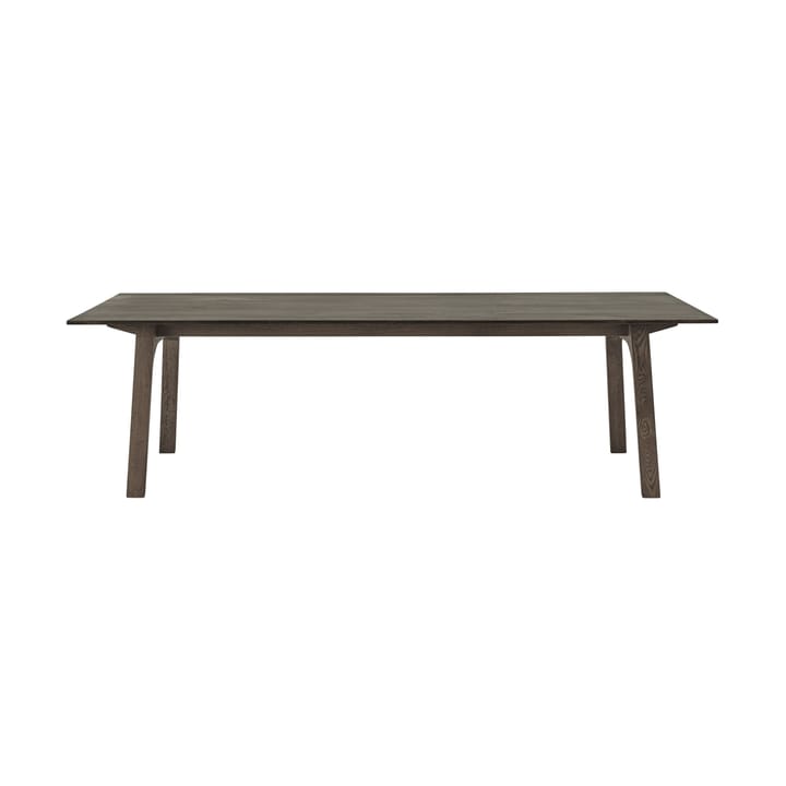 Earnest Extendable dining table 260x100 cm - Dark oiled oak - Muuto