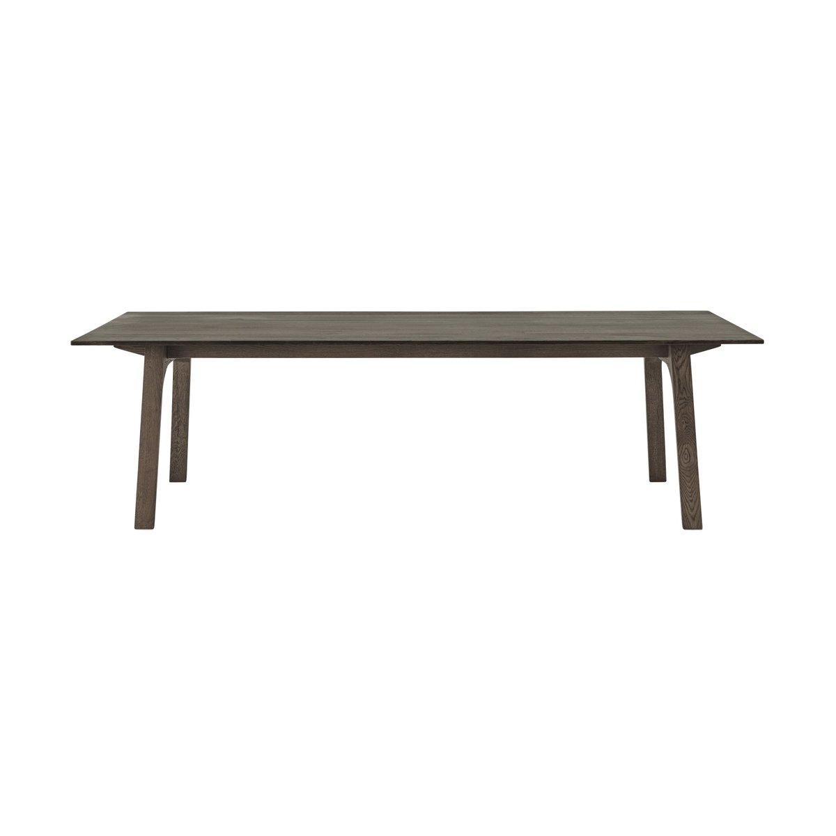 Muuto Earnest Extendable dining table 260x100 cm Dark oiled oak