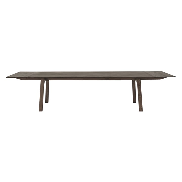 Earnest Extendable dining table 260x100 cm - Dark oiled oak - Muuto