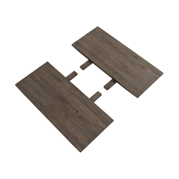 Earnest Extendable insert extension set of 2 - Dark oiled oak - Muuto