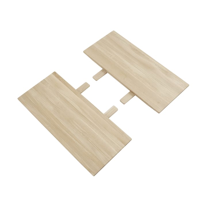 Earnest Extendable insert extension set of 2 - Oiled oak - Muuto