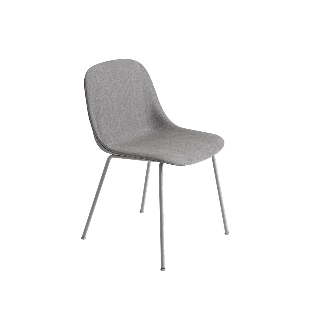 Muuto Fiber Chair steel legs Remix 133-Grey