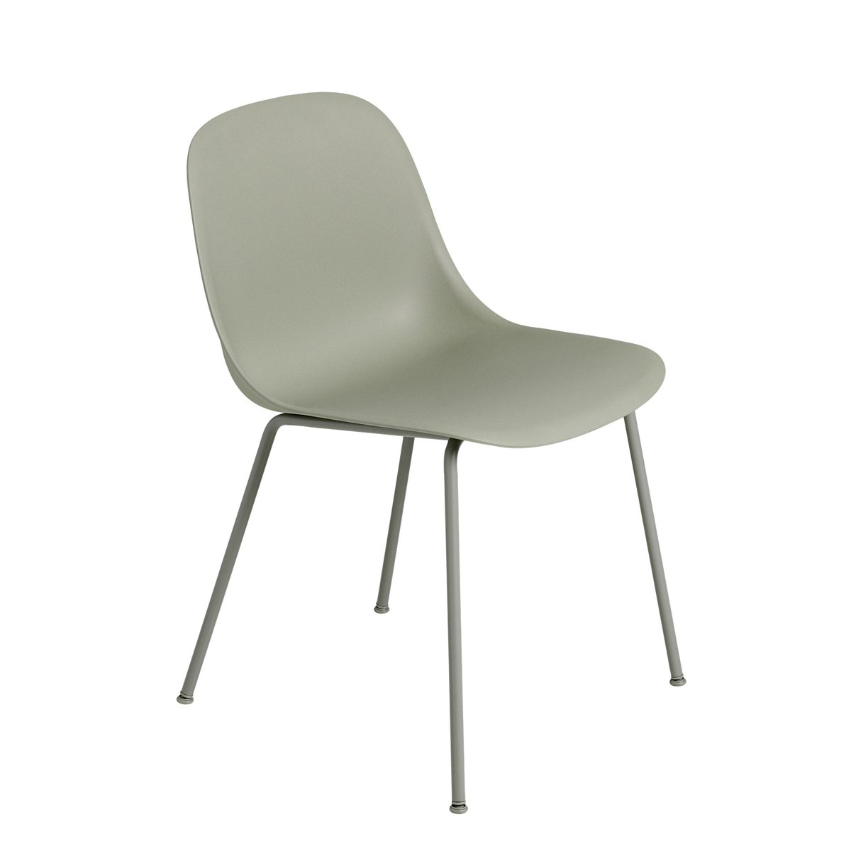 Muuto Fiber Side Chair Dusty green (plastic)