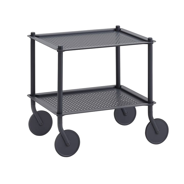 Flow 2-layer trolley 57 cm - Blue-grey - Muuto