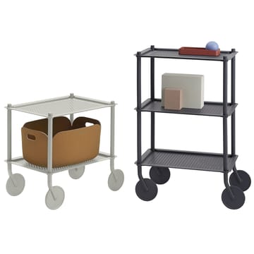 Flow 2-layer trolley 57 cm - Grey - Muuto