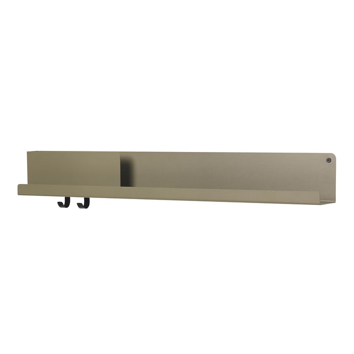 Folded shelf large - olive - Muuto