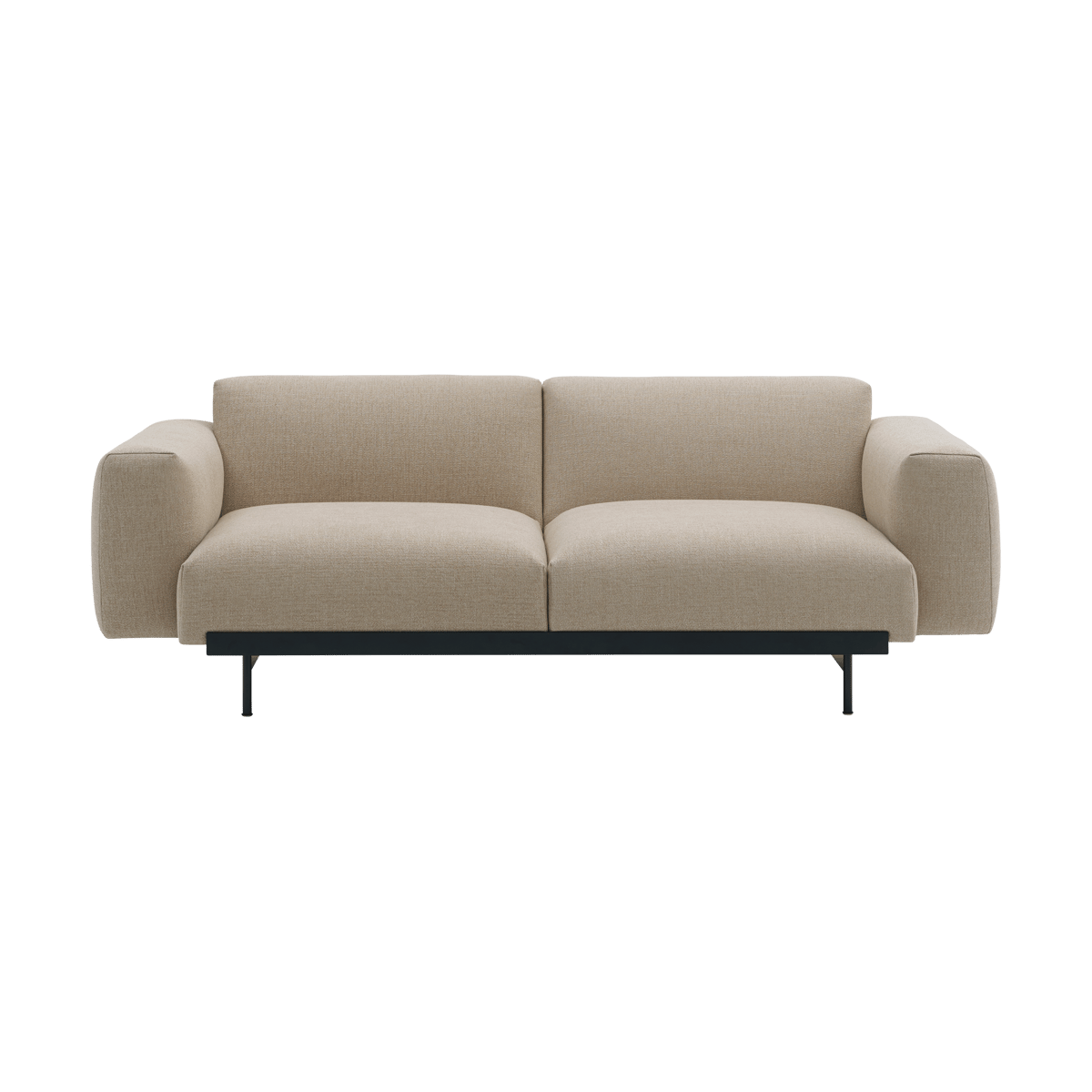 Muuto In Situ modul sofa 2-seat configuration 1 Ecriture 240-Black