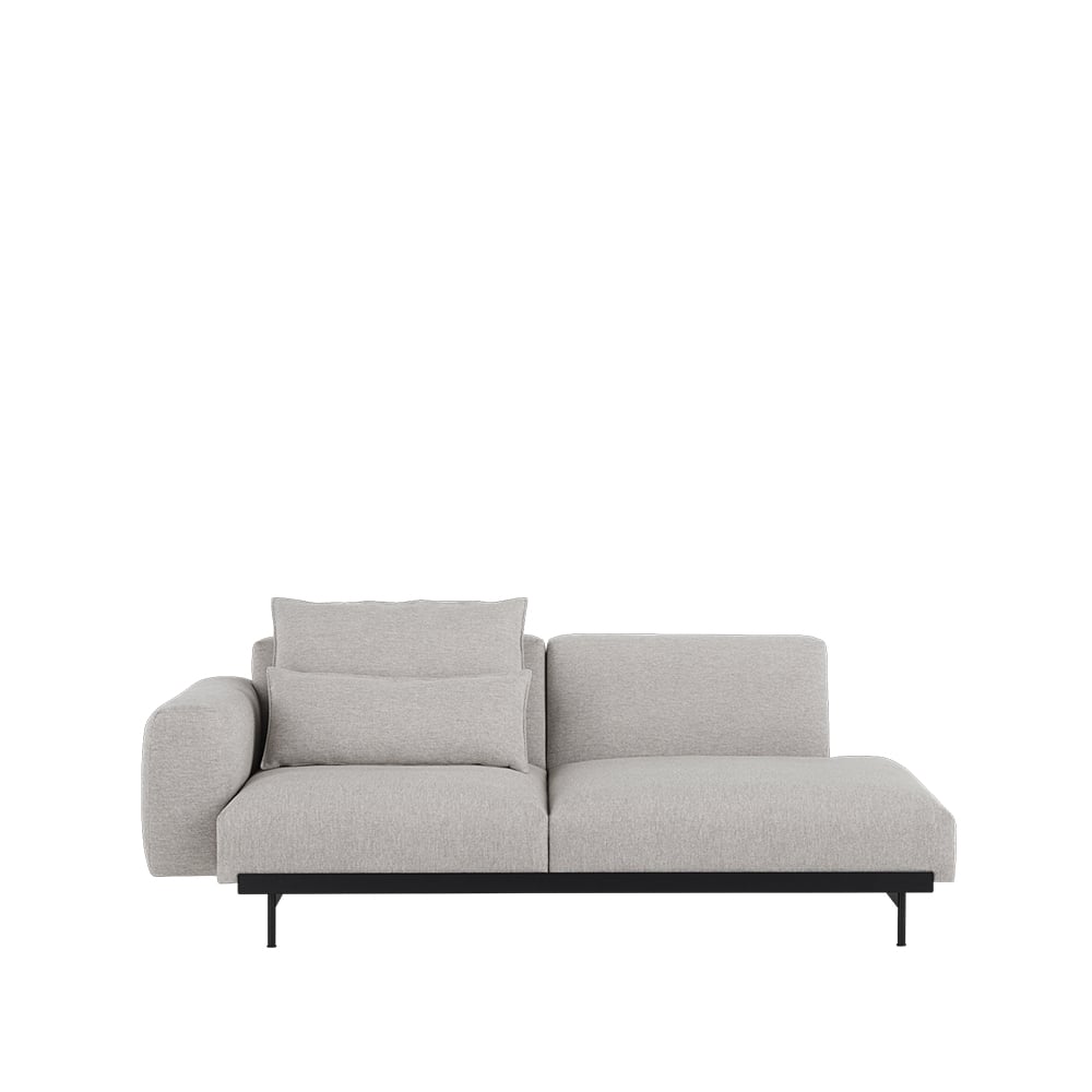 Muuto In Situ modul sofa 2-seat configuration 3 Clay 12-Black