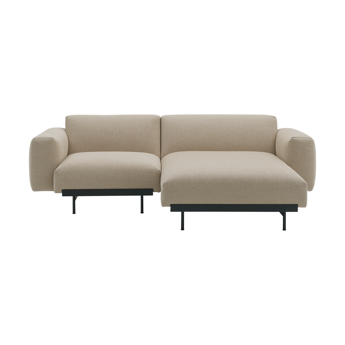 Muuto In Situ modul sofa 2-seat configuration 4 Ecriture 240-Black