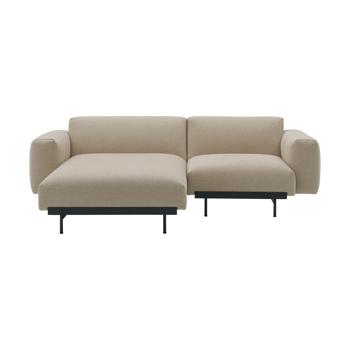 Muuto In Situ modul sofa 2-seat configuration 5 Ecriture 240-Black