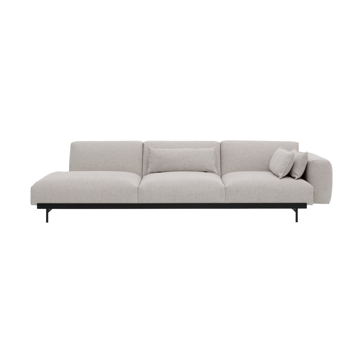 Muuto In Situ modul sofa 3-seat configuration 2 Clay 12-Black