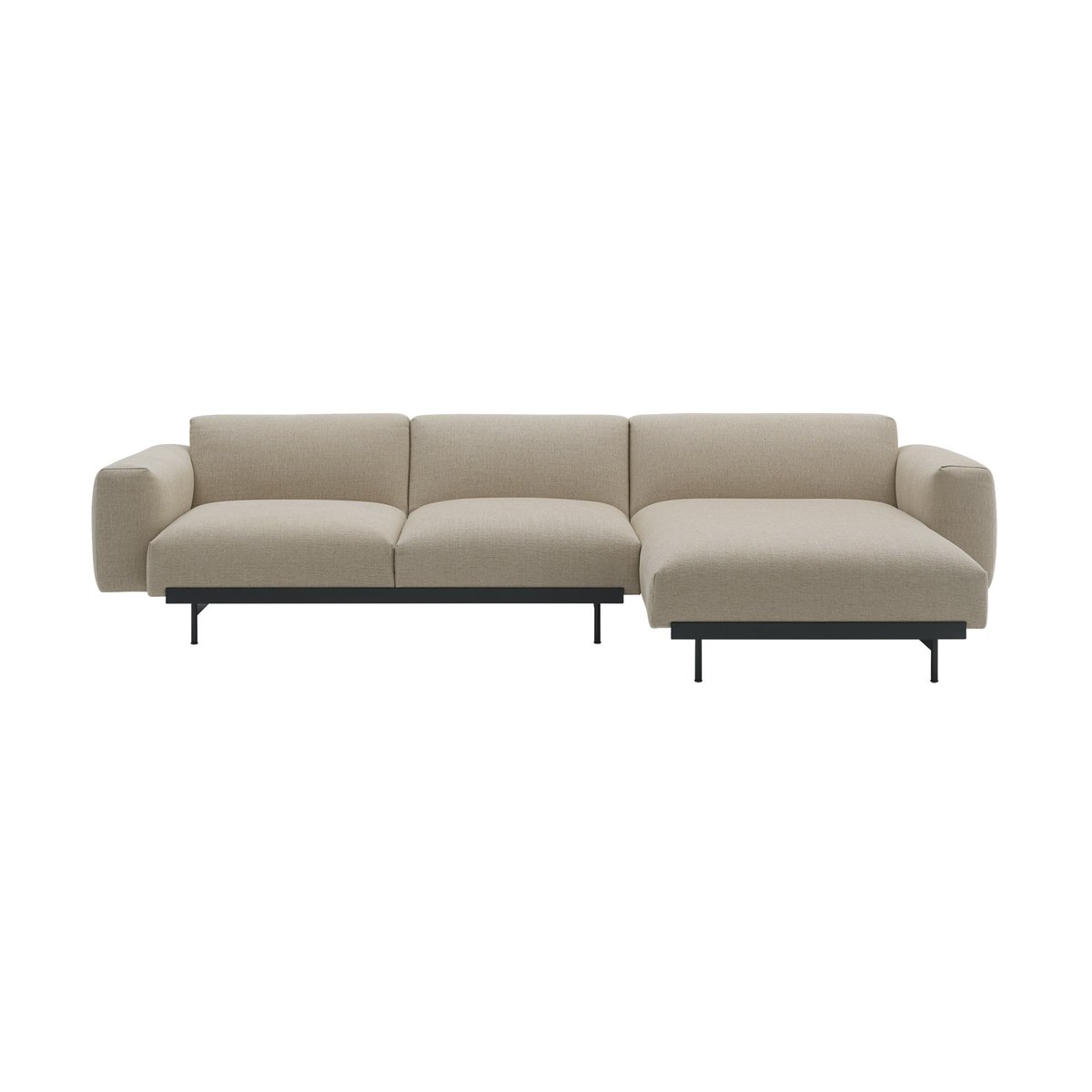 Muuto In Situ modul sofa 3-seat configuration 6 Ecriture 240-Black