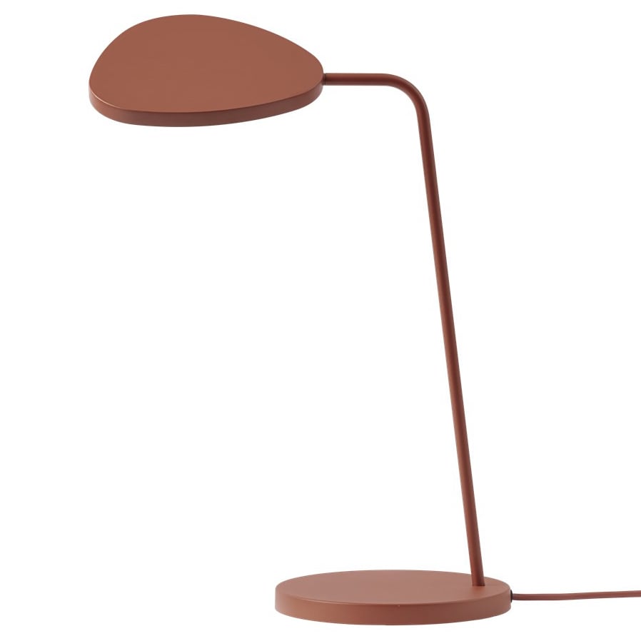 Muuto Leaf table lamp white Copper brown