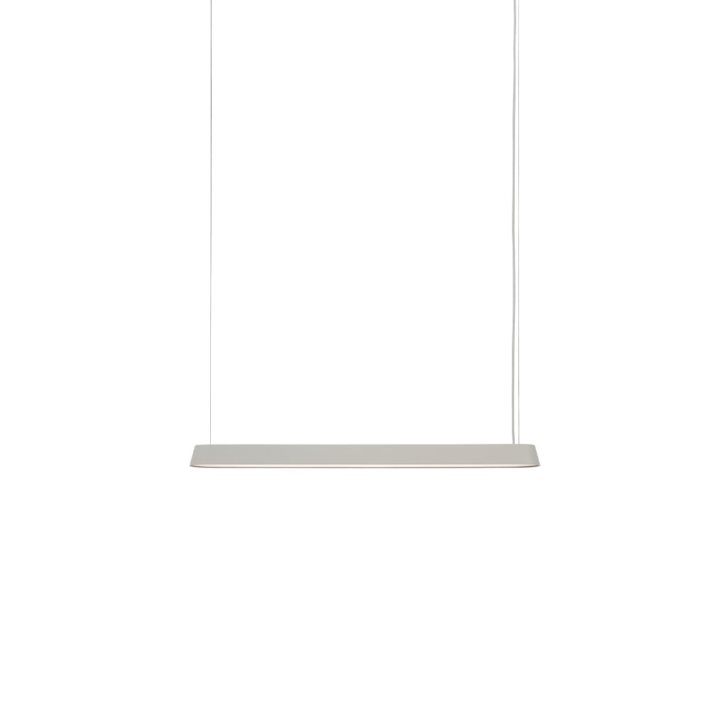 Muuto Linear pendant lamp Grey, 87,2 cm