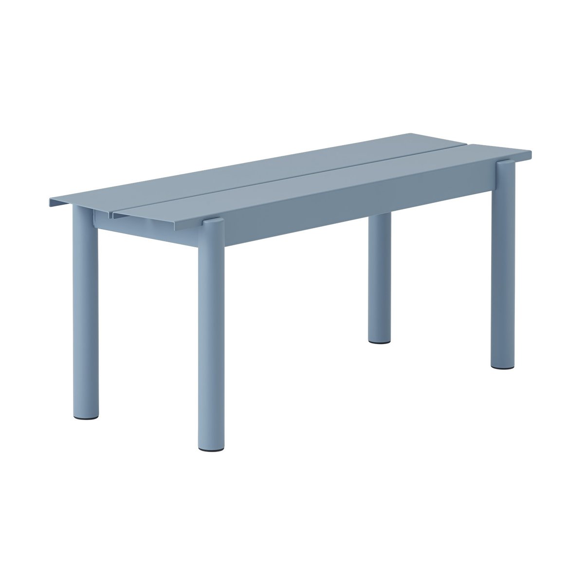 Muuto Linear steel bench 110 cm Pale blue