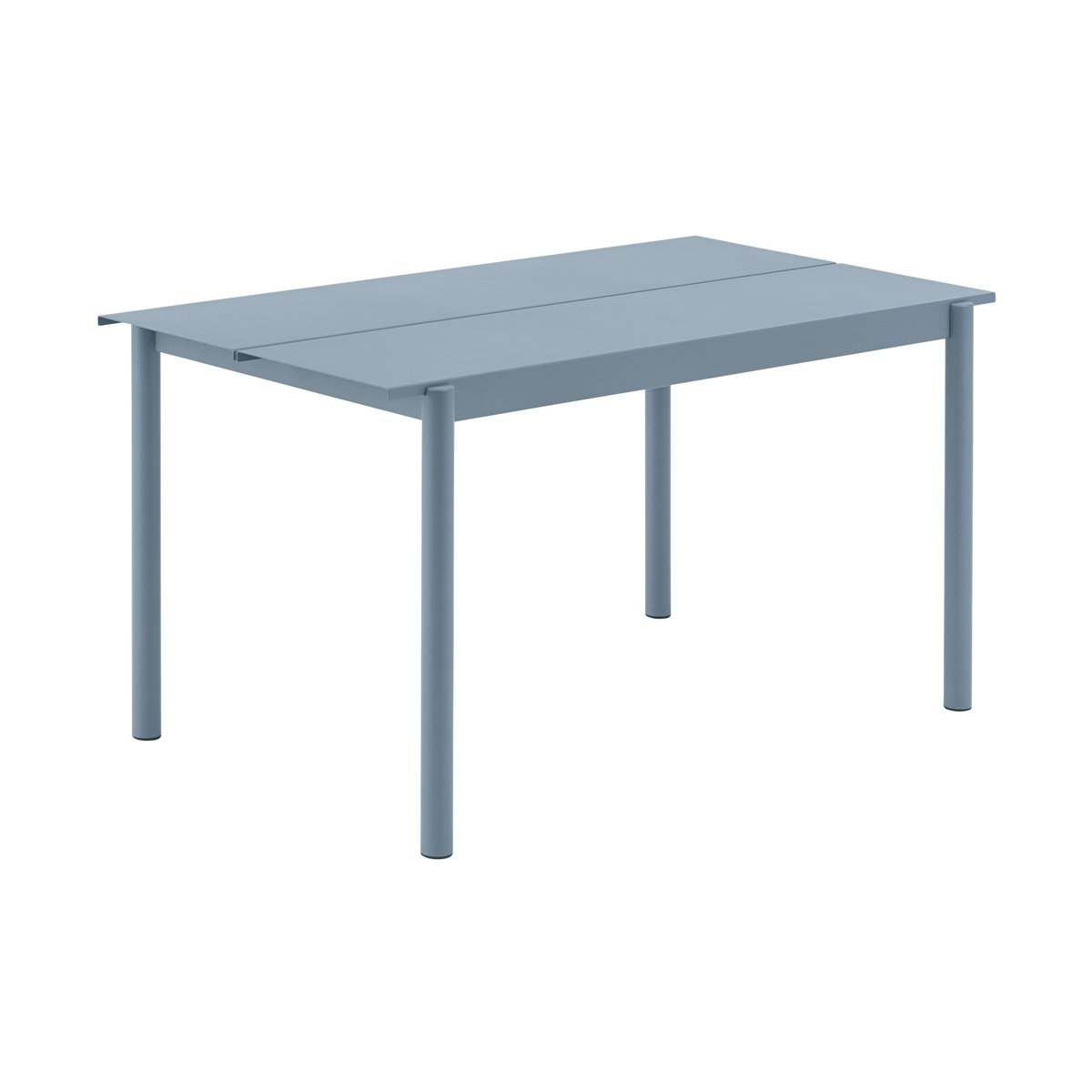 Muuto Linear steel table 140 cm Pale blue