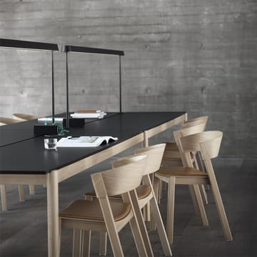 Linear System table 142x240 cm - Oak veener-oak - Muuto