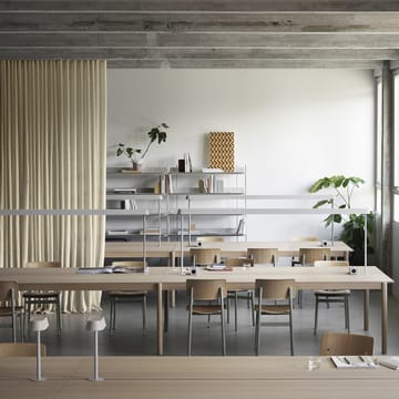 Linear System table 142x240 cm - Oak veener-oak - Muuto