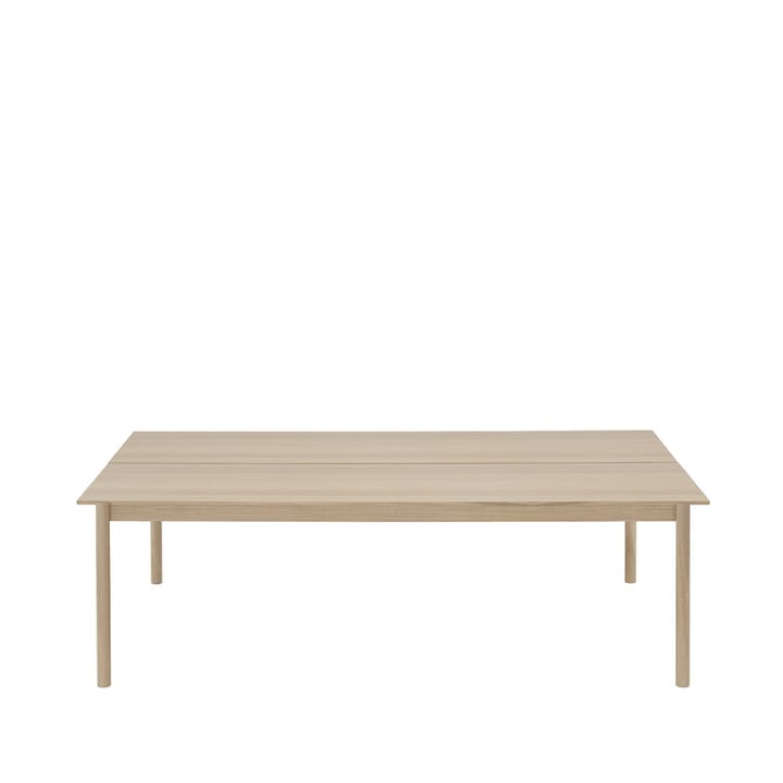 Linear System table 142x240 cm, Oak veener-oak Muuto