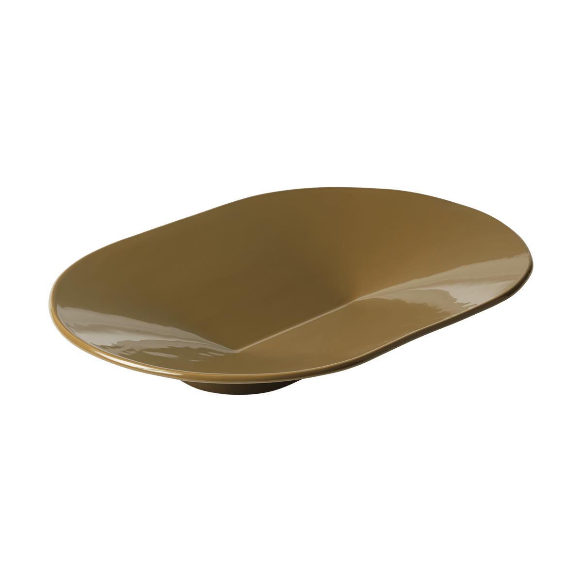 Muuto Mere bowl 52x36 cm Brown Green