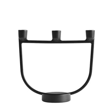 Open candle holder - black - Muuto