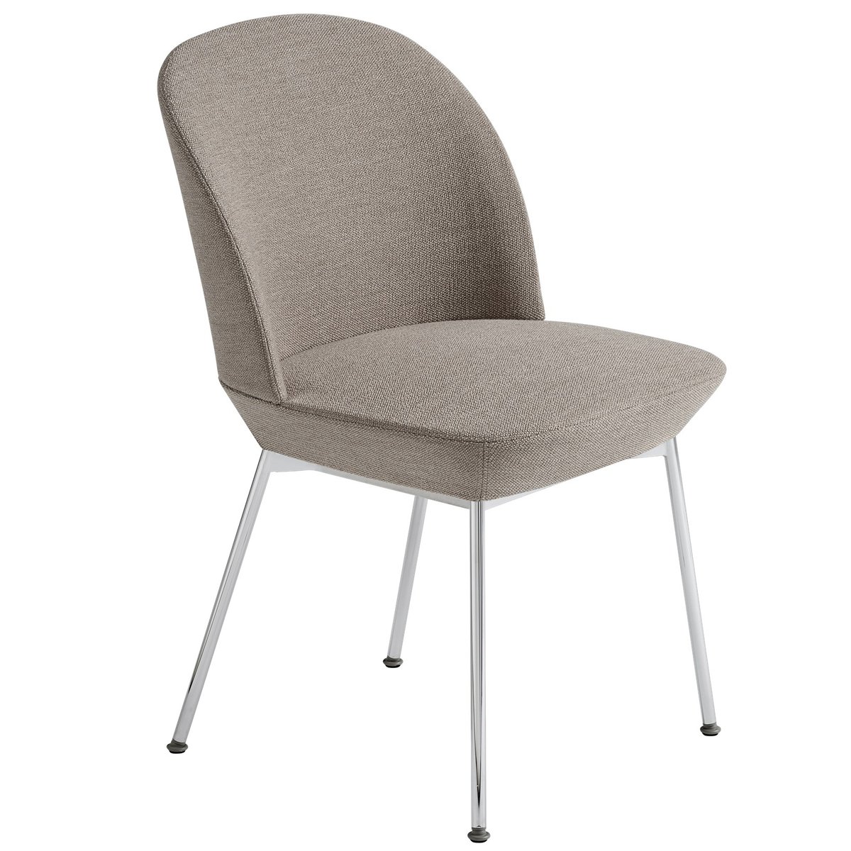 Muuto Oslo chair chromed legs Ocean 32