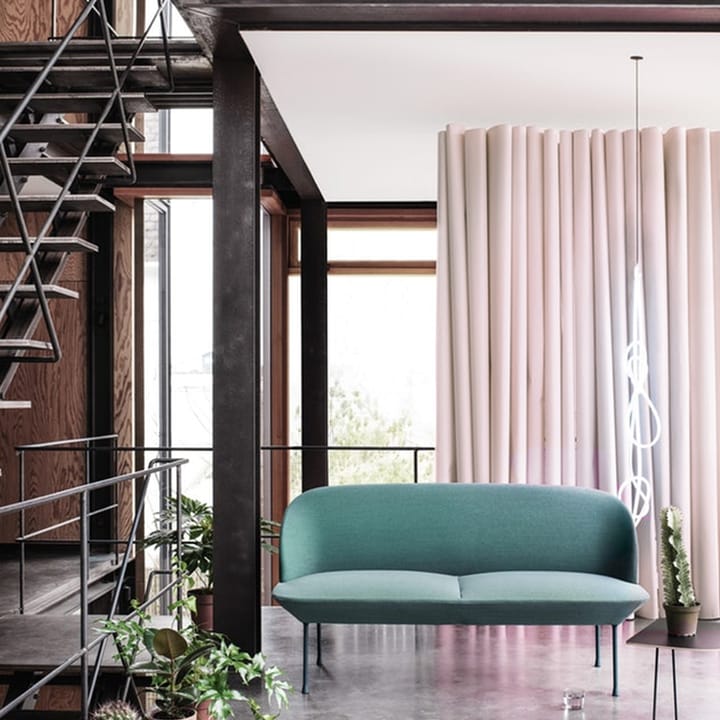 Oslo sofa 3-seat, Steelcut trio 515-Rose Muuto