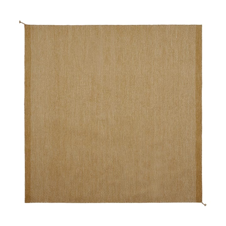 Ply rug 240x240 cm - Burnt orange - Muuto