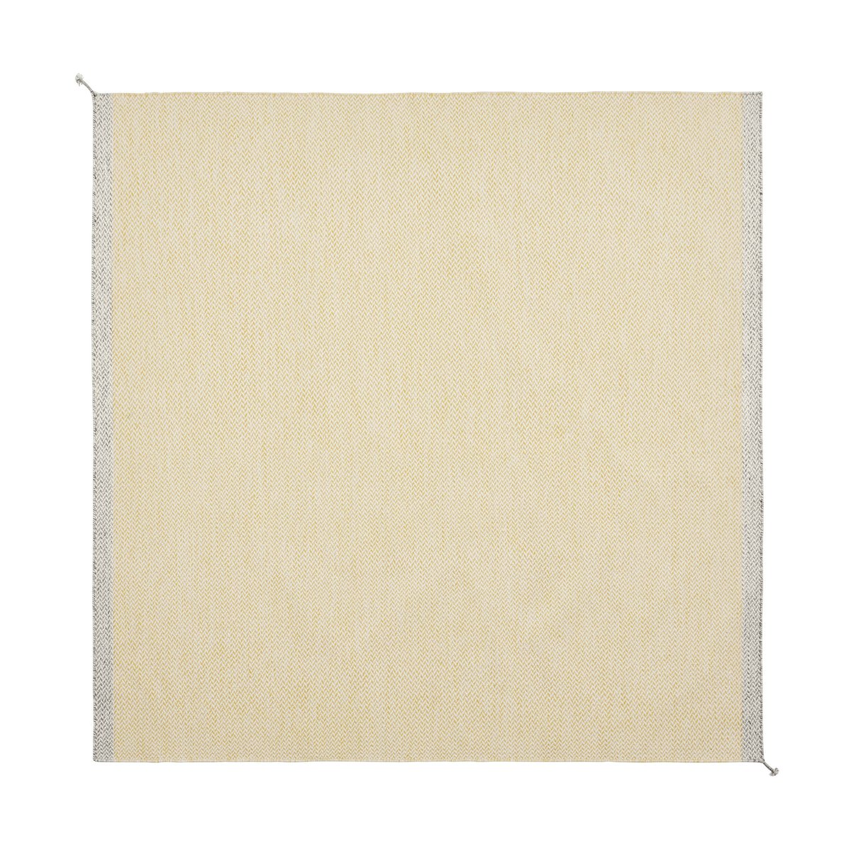 Muuto Ply rug 240x240 cm Yellow