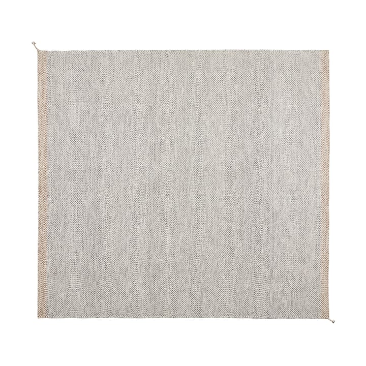 Ply rug 280x280 cm - Black-white - Muuto