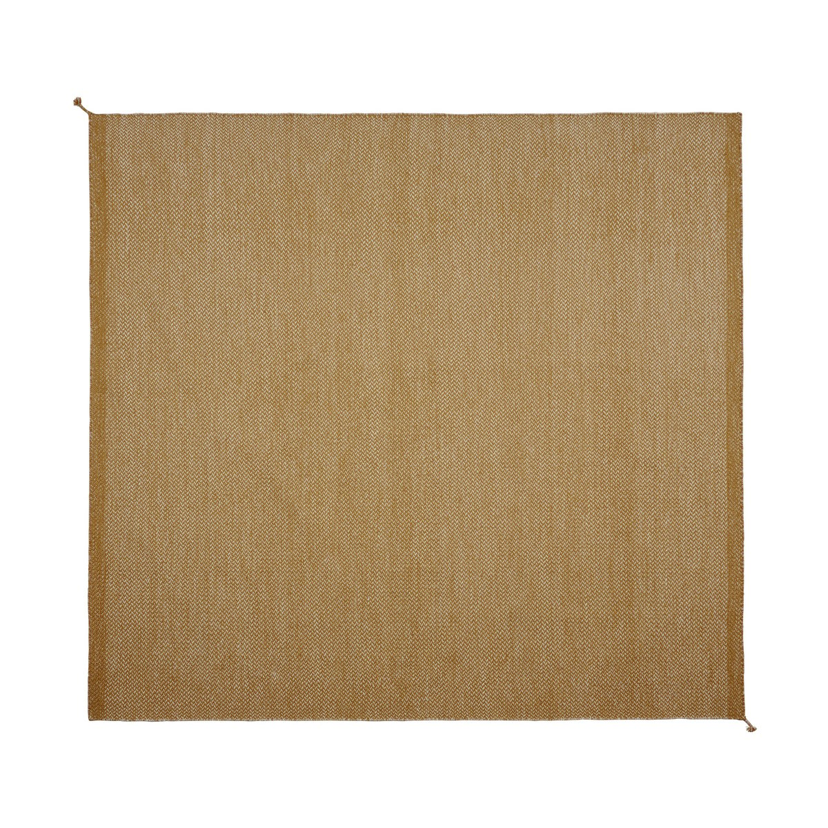 Muuto Ply rug 280x280 cm Burnt orange