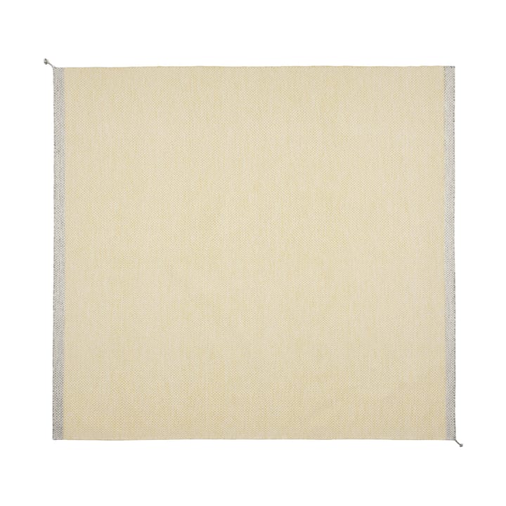 Ply rug 280x280 cm - Yellow - Muuto