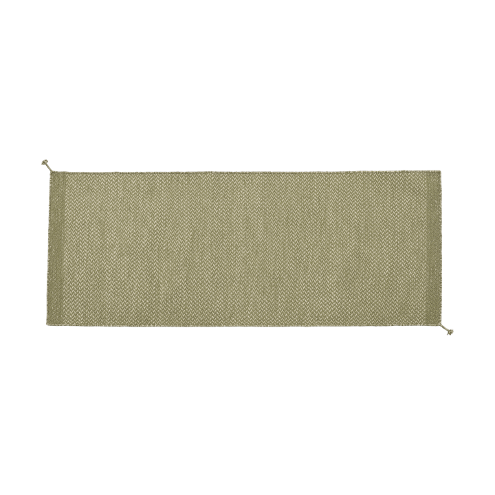 Ply rug 80x200 cm - Moss green - Muuto