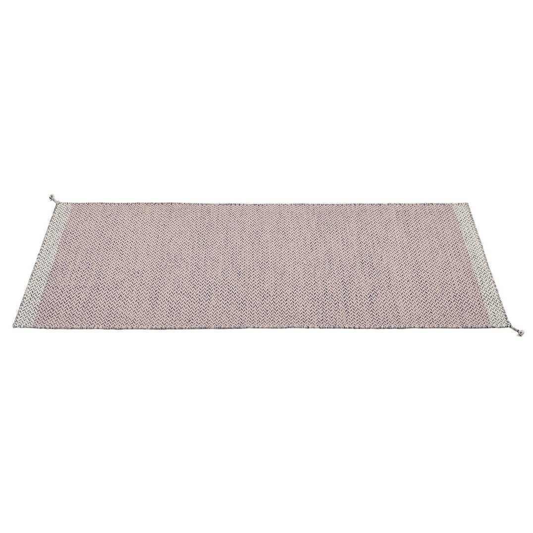 Muuto Ply rug 80x200 cm pink