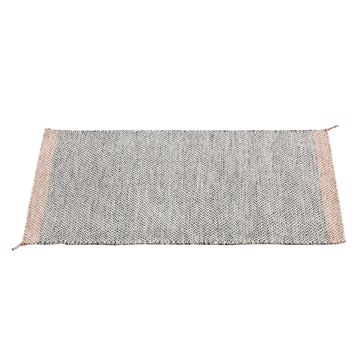 Muuto Ply rug 85x140 cm black-white