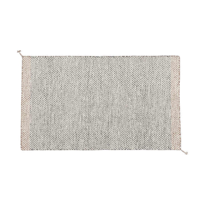 Ply rug 85x140 cm - Black-white - Muuto