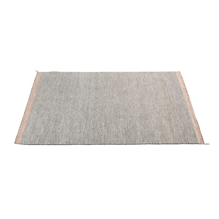 Ply wool rug 170x240 cm - black-white - Muuto