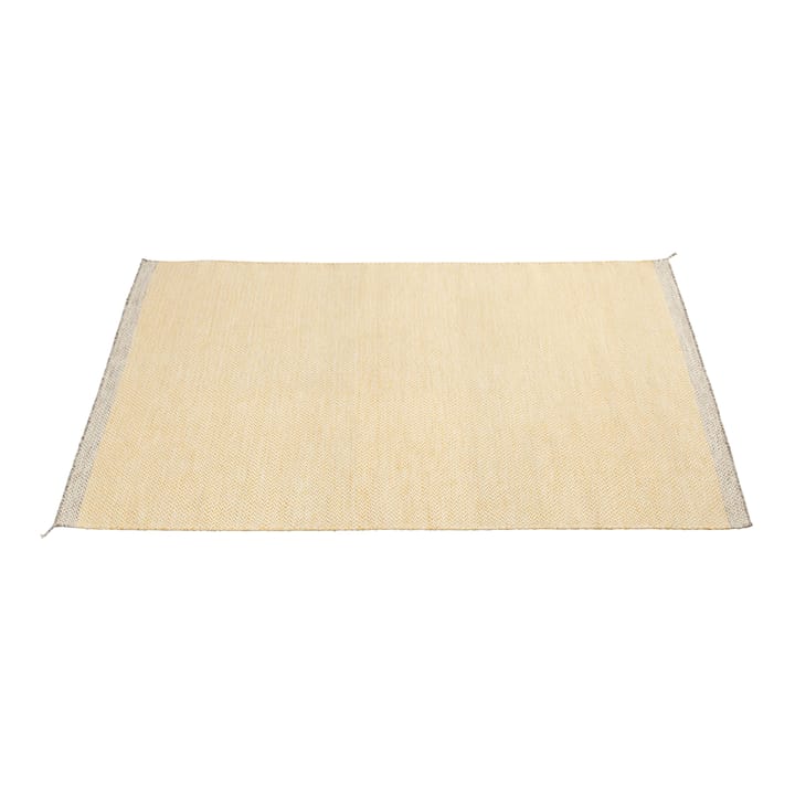 Ply wool rug 170x240 cm - yellow - Muuto