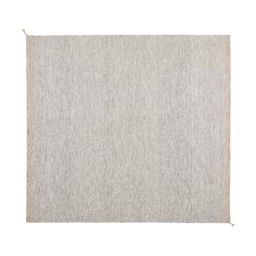 Ply wool rug 280x280 cm - Black-white - Muuto