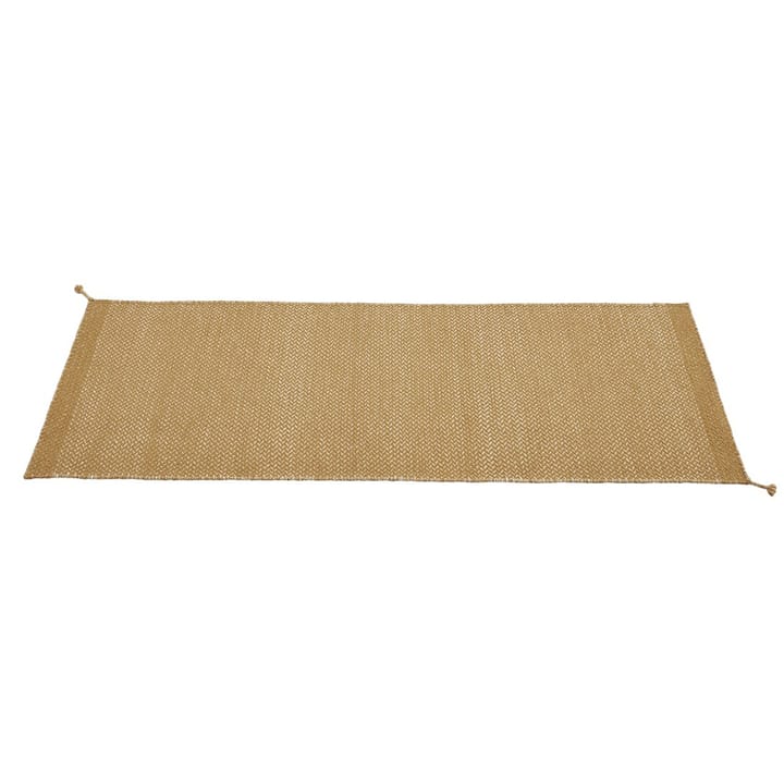 Ply wool rug 80x200 cm - Burnt orange - Muuto