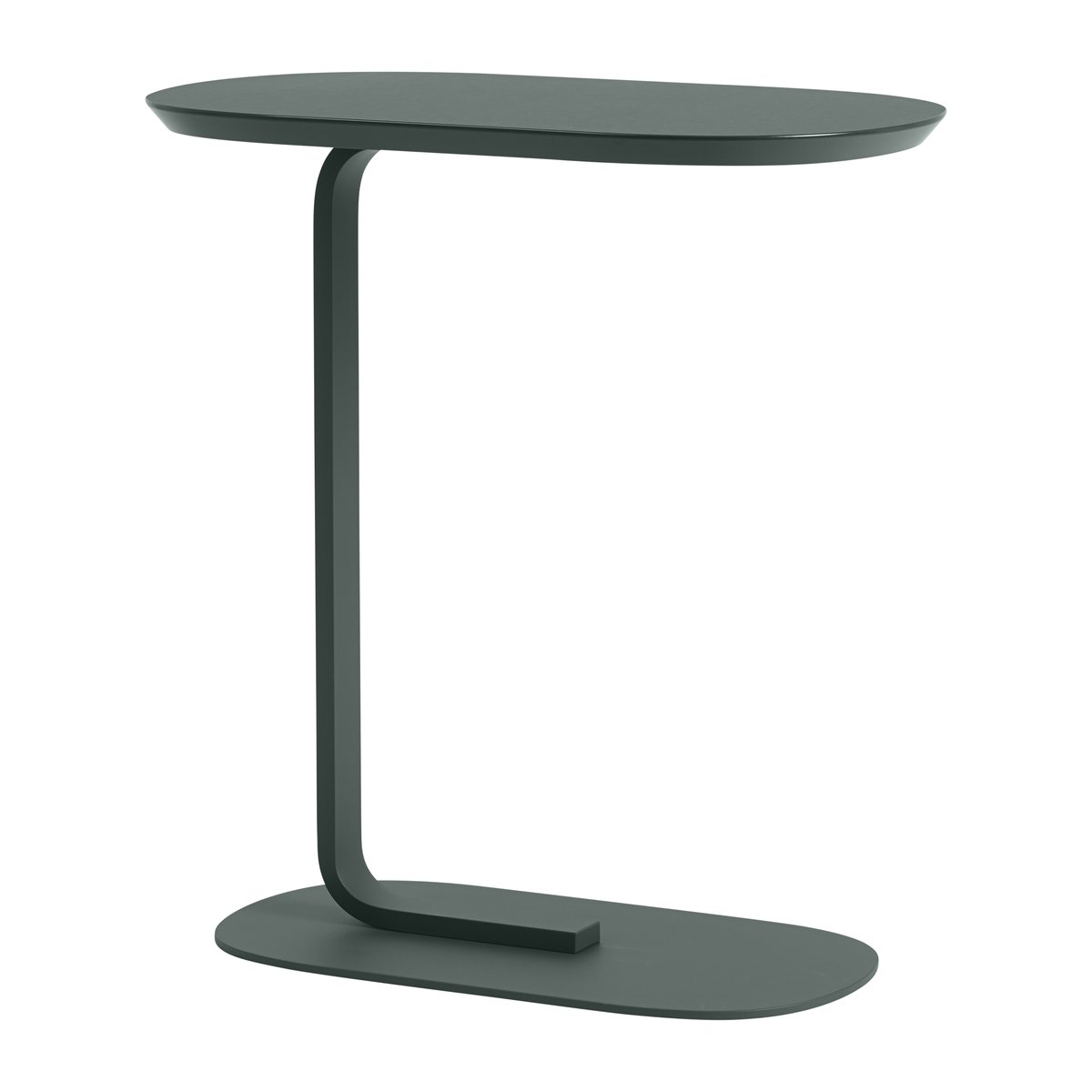 Muuto Relate sidetable 60,5 cm Dark green