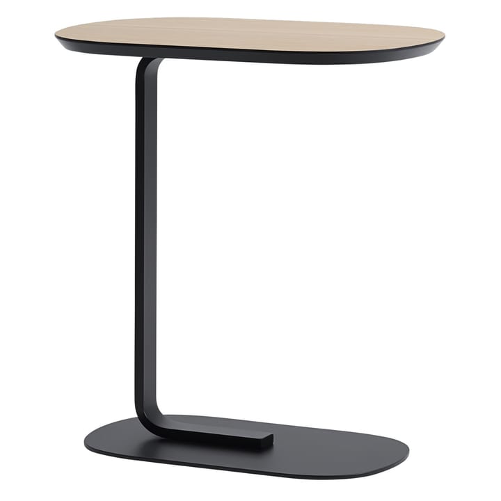 Relate sidetable 60,5 cm - Oak,black - Muuto