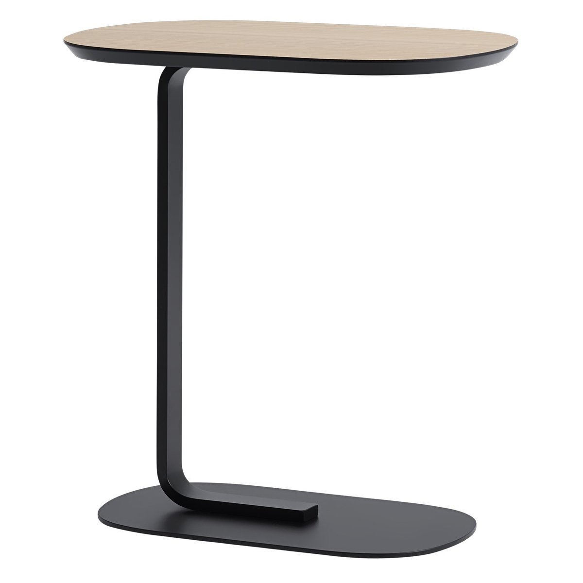 Muuto Relate sidetable 60,5 cm Oak,black