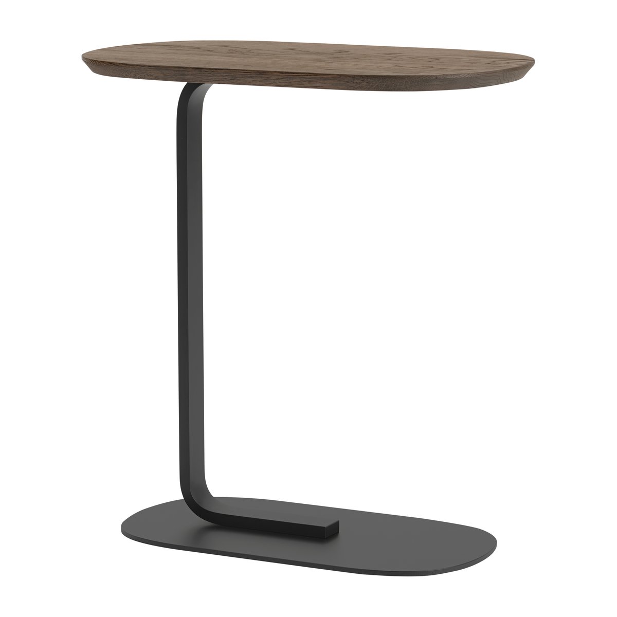 Muuto Relate sidetable 60,5 cm Smoked oak-black