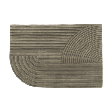 Relevo rug 170x240 cm - Taupe - Muuto