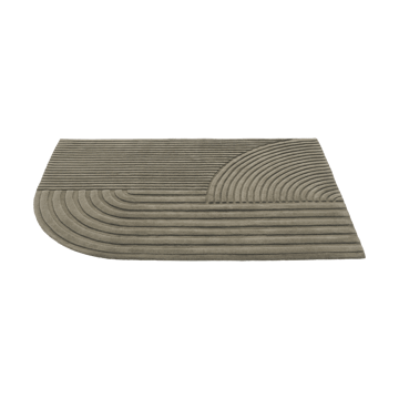 Relevo rug 170x240 cm - Taupe - Muuto