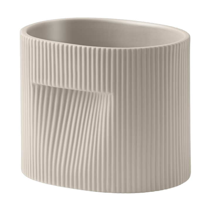 Ridge flower pot 15 cm - Beige - Muuto